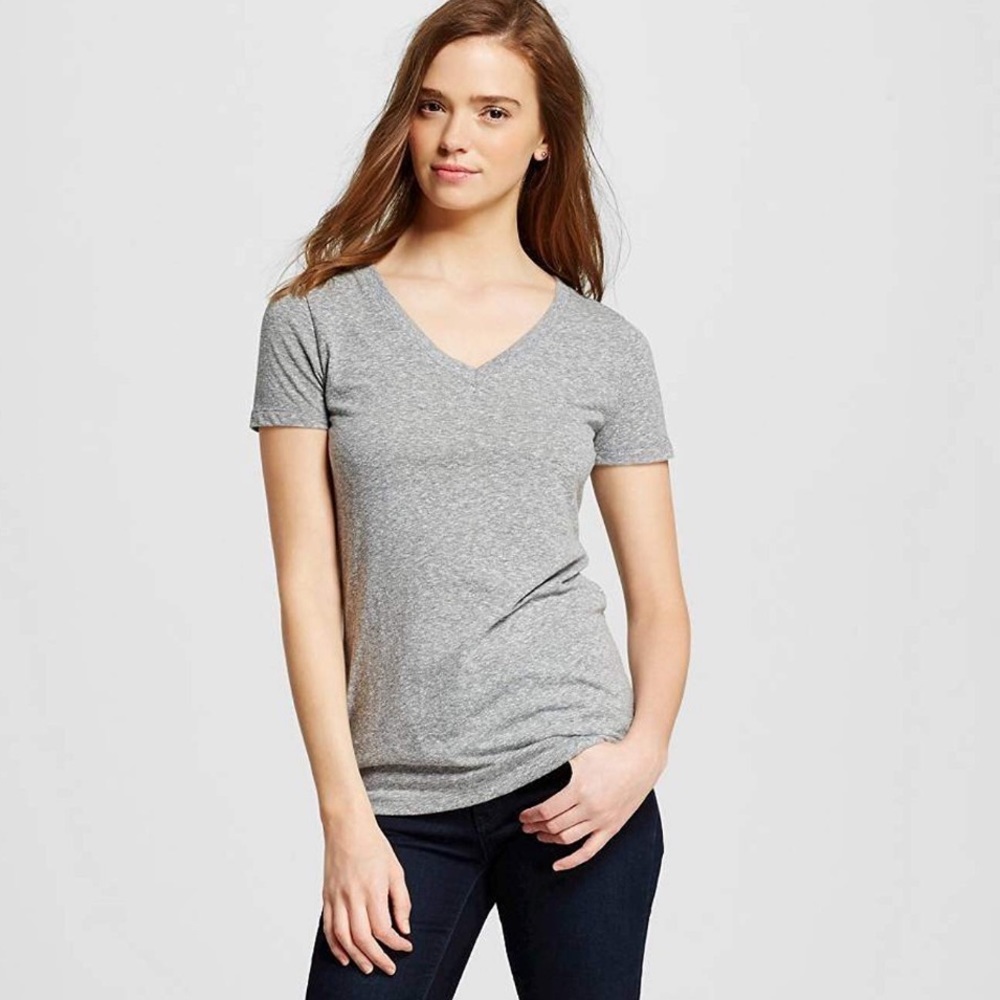 Short Sleeve Gray Tee